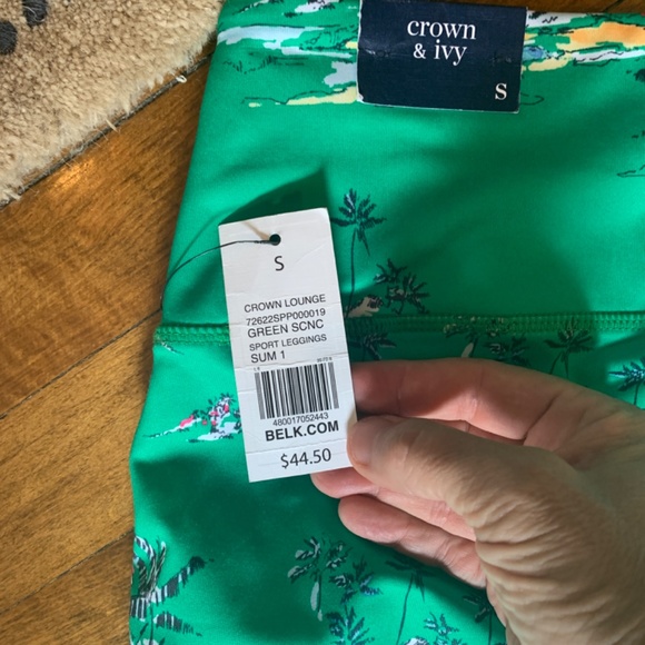 Crown&Ivy sport leggings. NWT. Retail‎ 44.50 - Picture 4 of 7